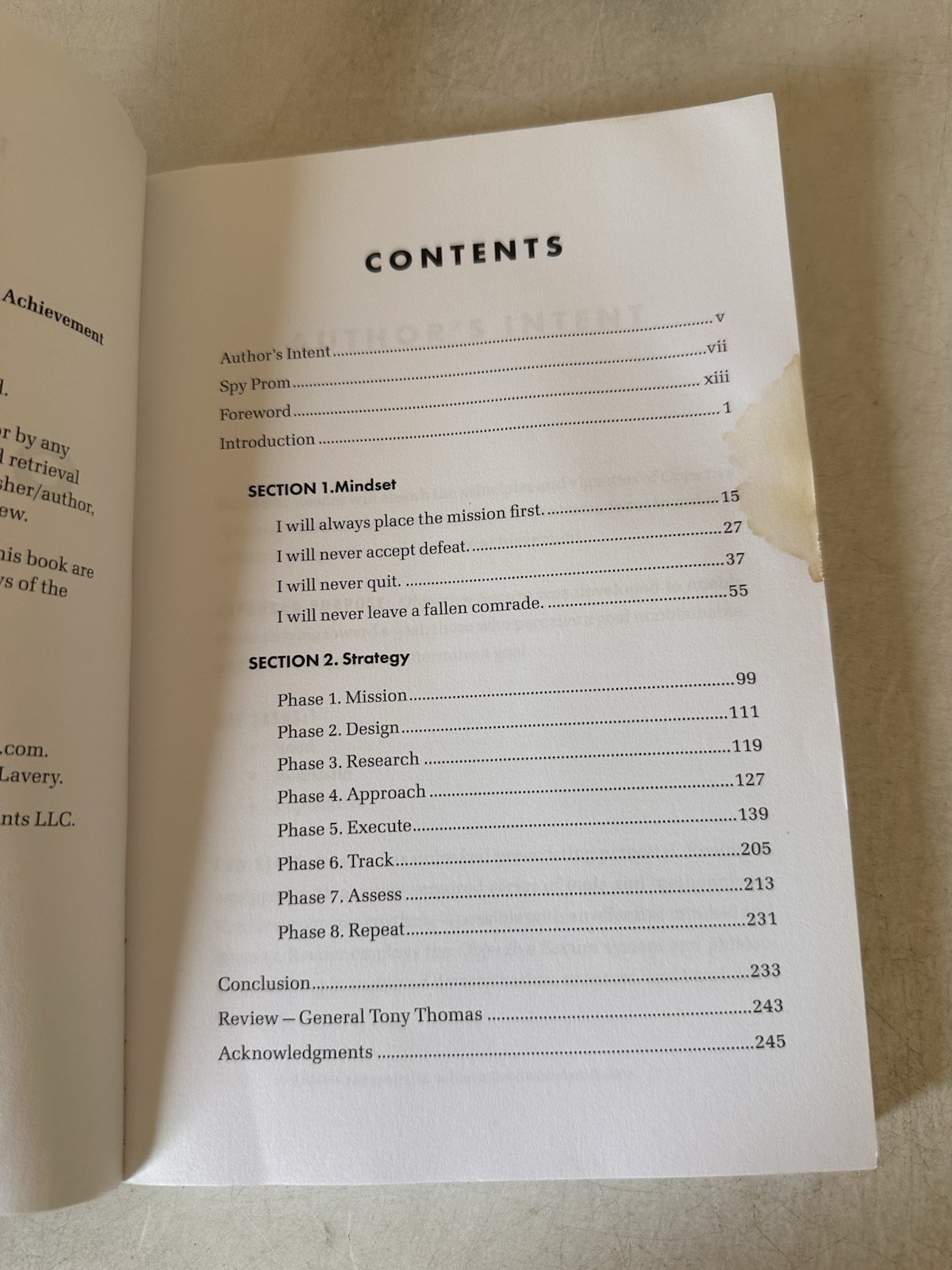 Objective Secure: The Battle-Tested Guide to Goal Achievement by Lavery, Nick