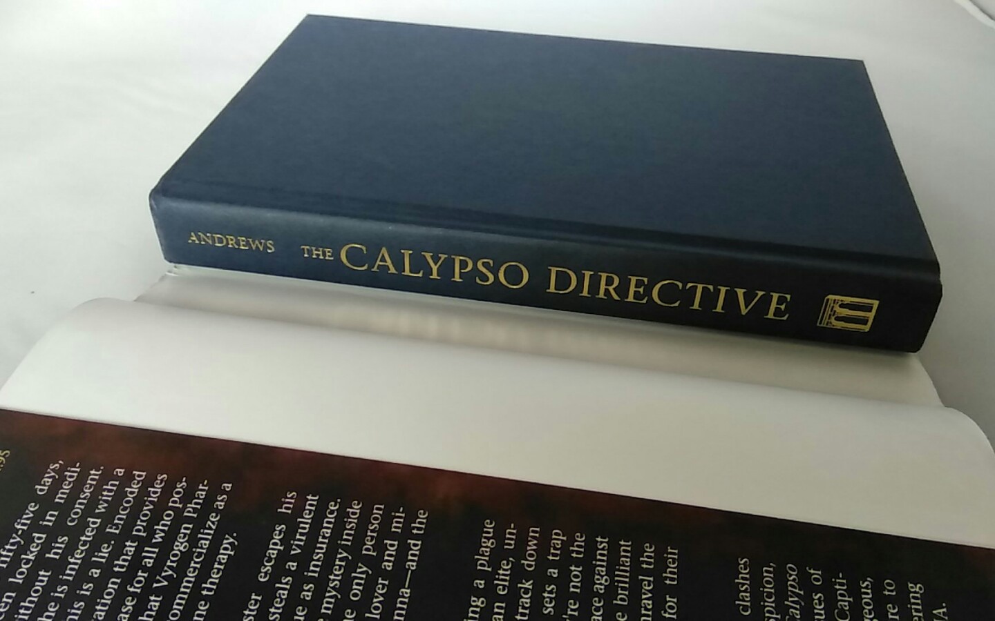 Inscribed & Signed The Calypso Directive: A Novel