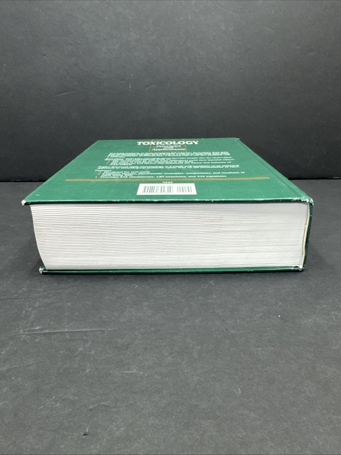 Toxicology Principles & Applications by Niesink, Vries, Hollinger Hardback 1996
