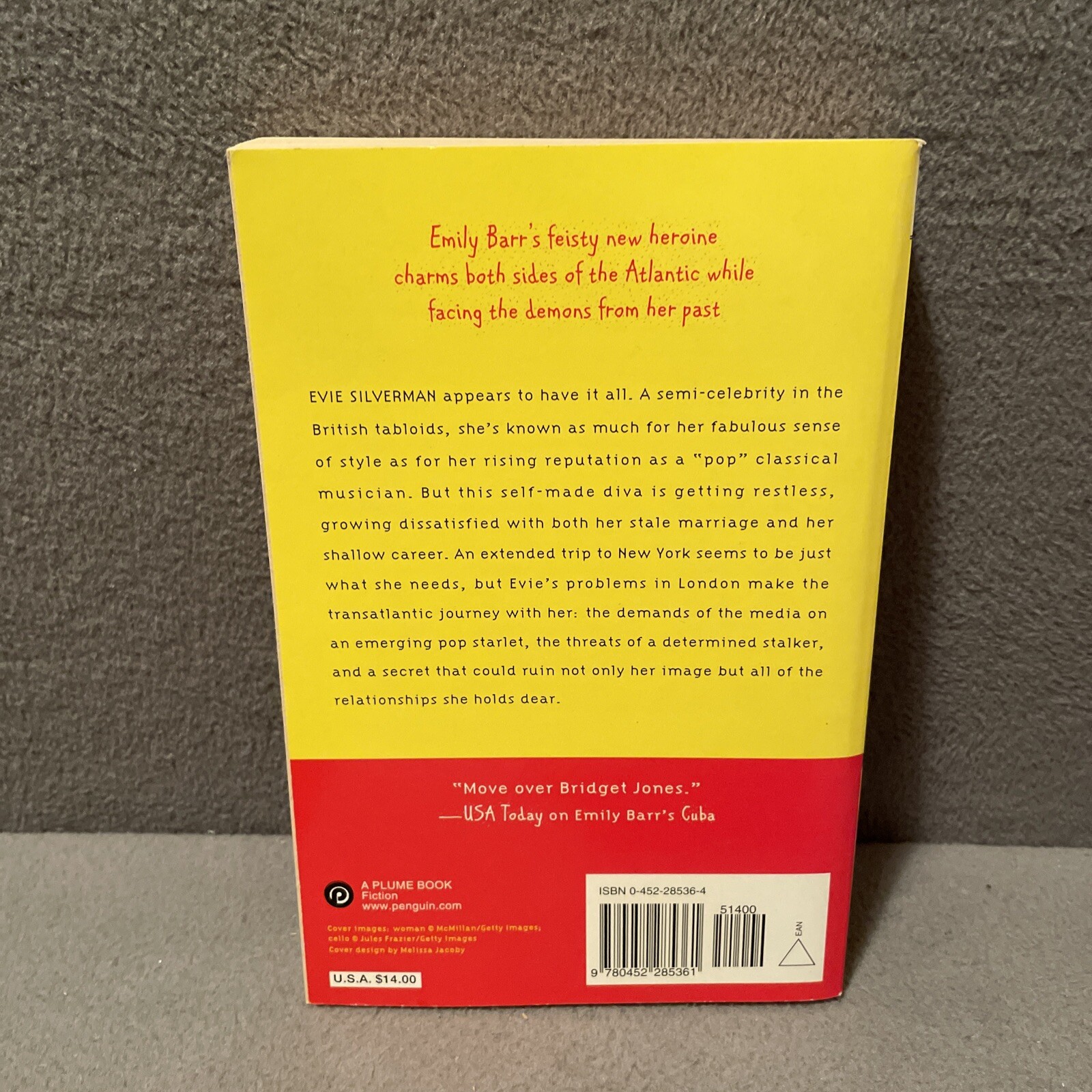 Solo A Novel By Emily Barr 2005 First American Edition Paperback