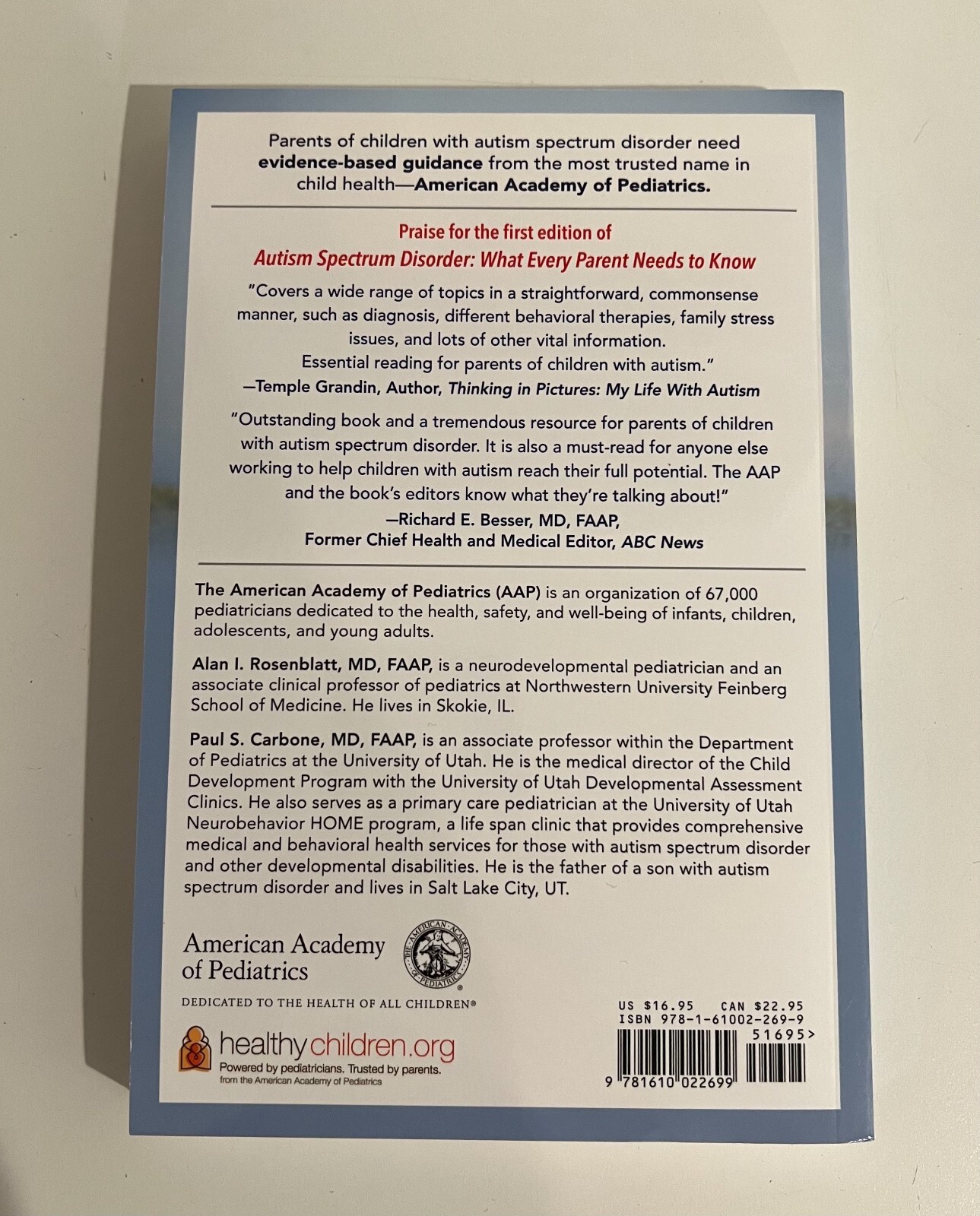 What Every Parent Needs to Know By Rosenblatt and Carbone. Brand New Condition 