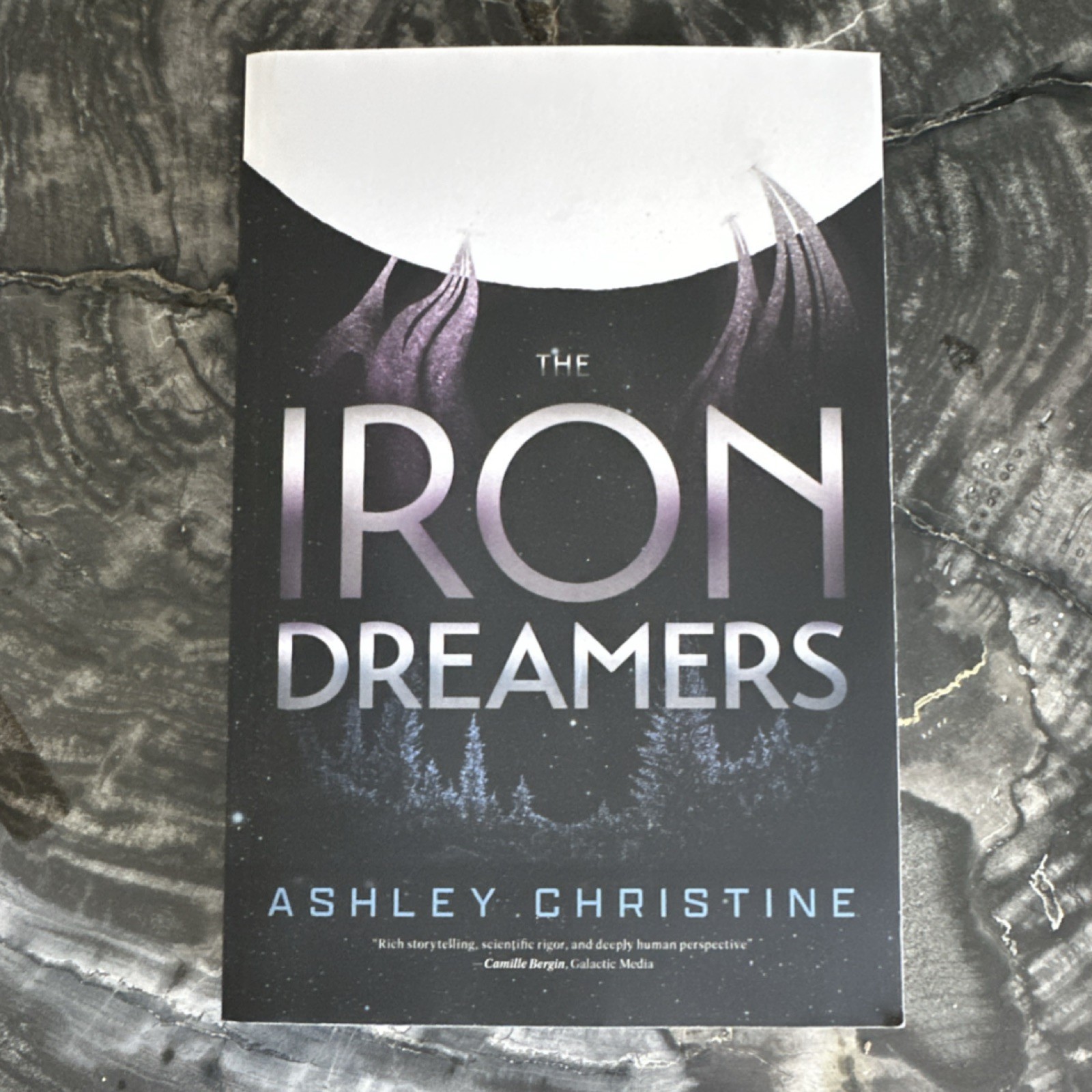 The Iron Dreamers Trade Paperback Sci-Fi Dystopian Mango Media Ashley Christine