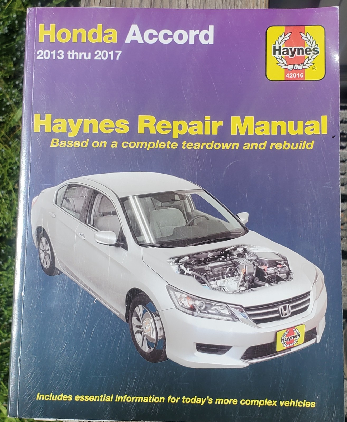 Haynes 42016 Honda Accord Repair Manual 2013-2017 Auto DIY Service Guide
