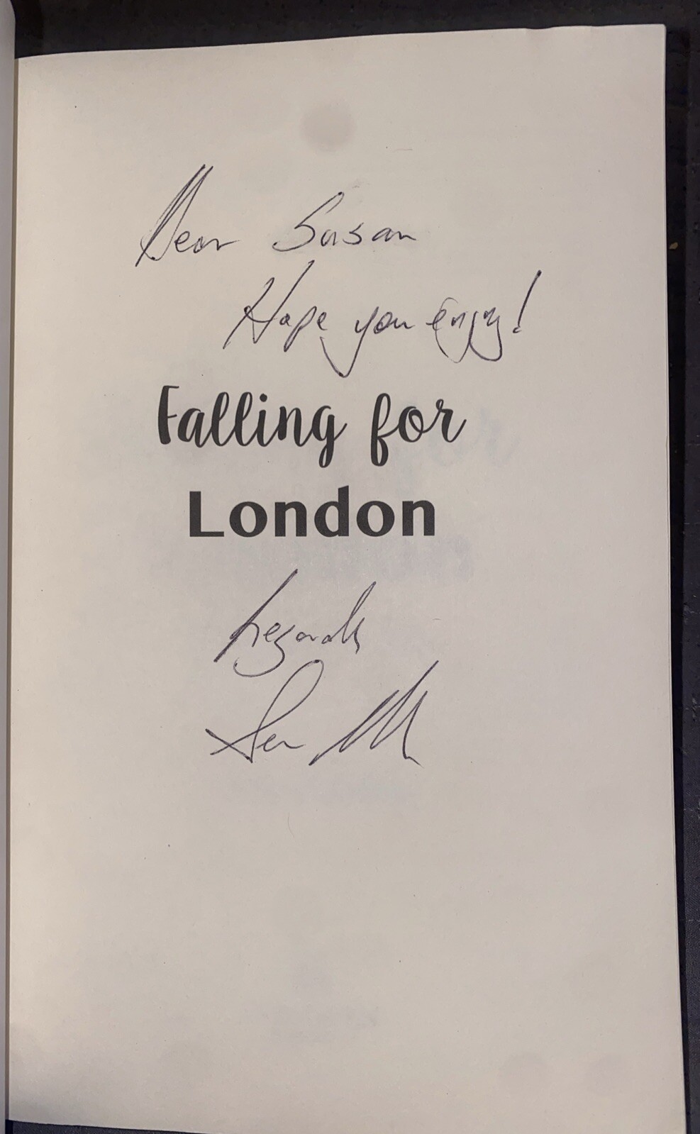 Falling for London: A Cautionary Tale by Sean Mallen (2018, PB) **SIGNED* NEW
