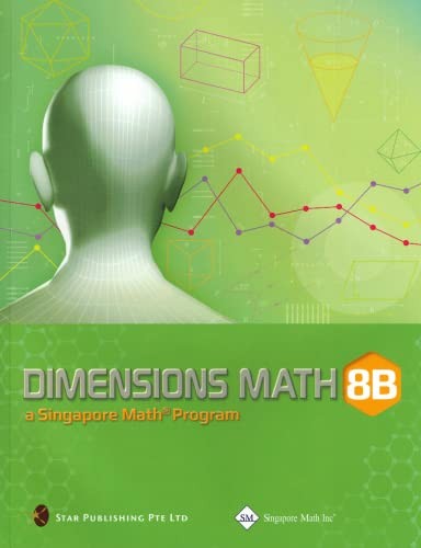 Dimensions Math Common Core 8B – VERY GOOD