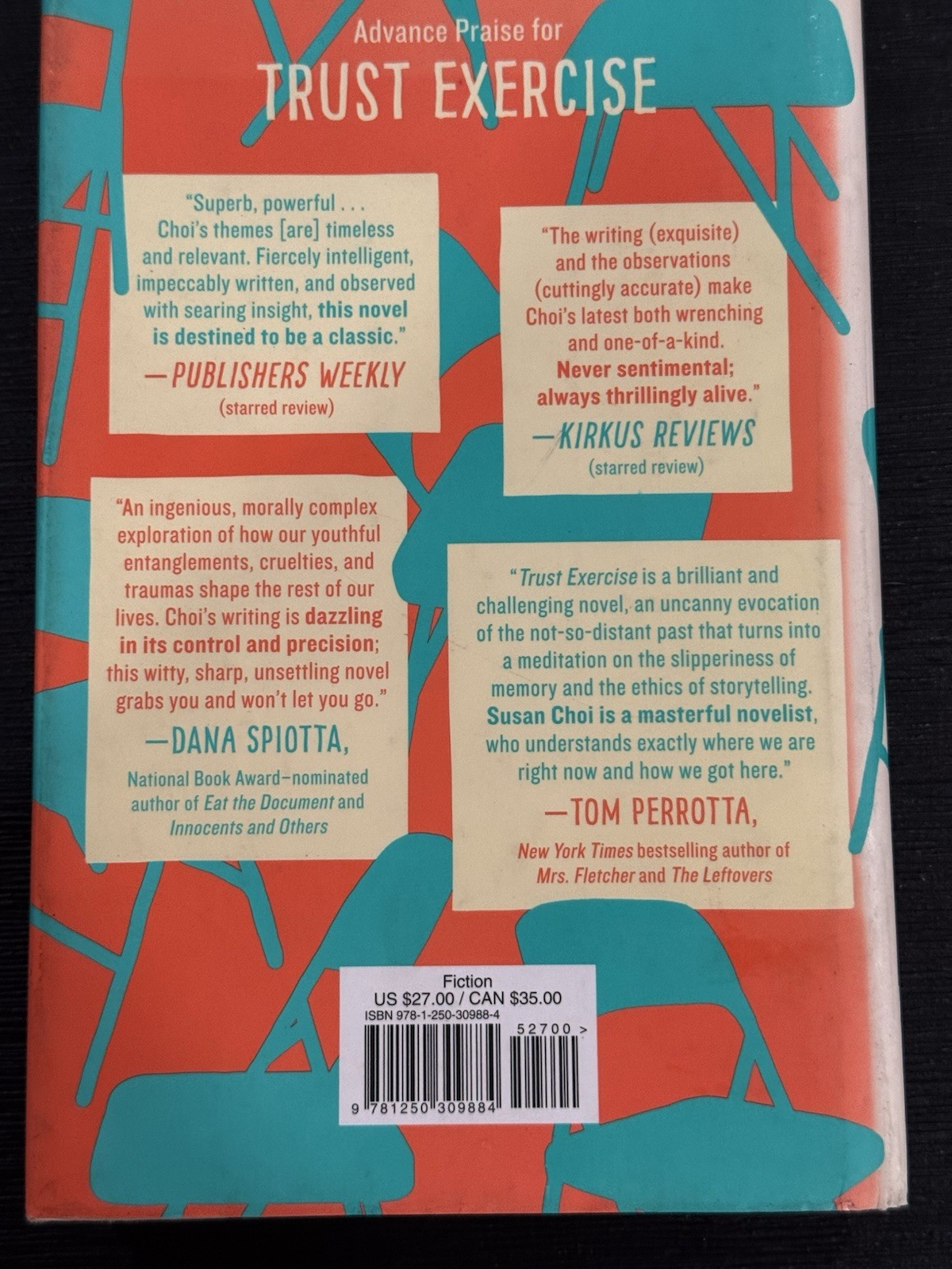 Trust Exercise by Susan Choi – Hardcover First Edition