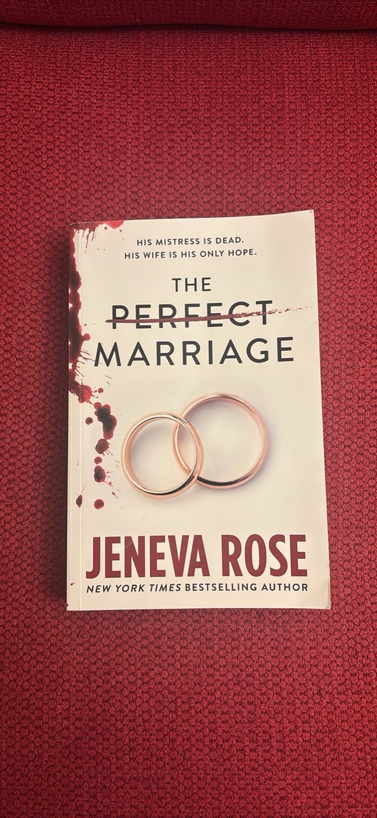 The Perfect Marriage Jeneva Rose Paperback Used Like New