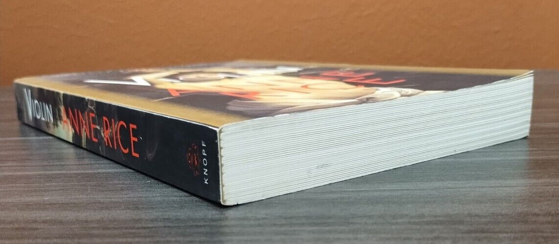 Violin Anne Rice Advance Reader Edition ARC Knopf 1997 Horror Supernatural Ficti