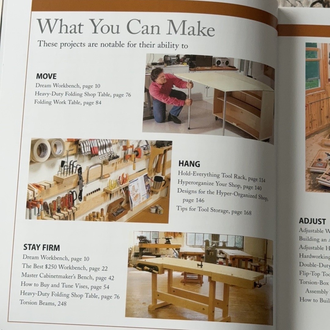How to Make Workbenches & Shop Storage Solutions American Woodworker