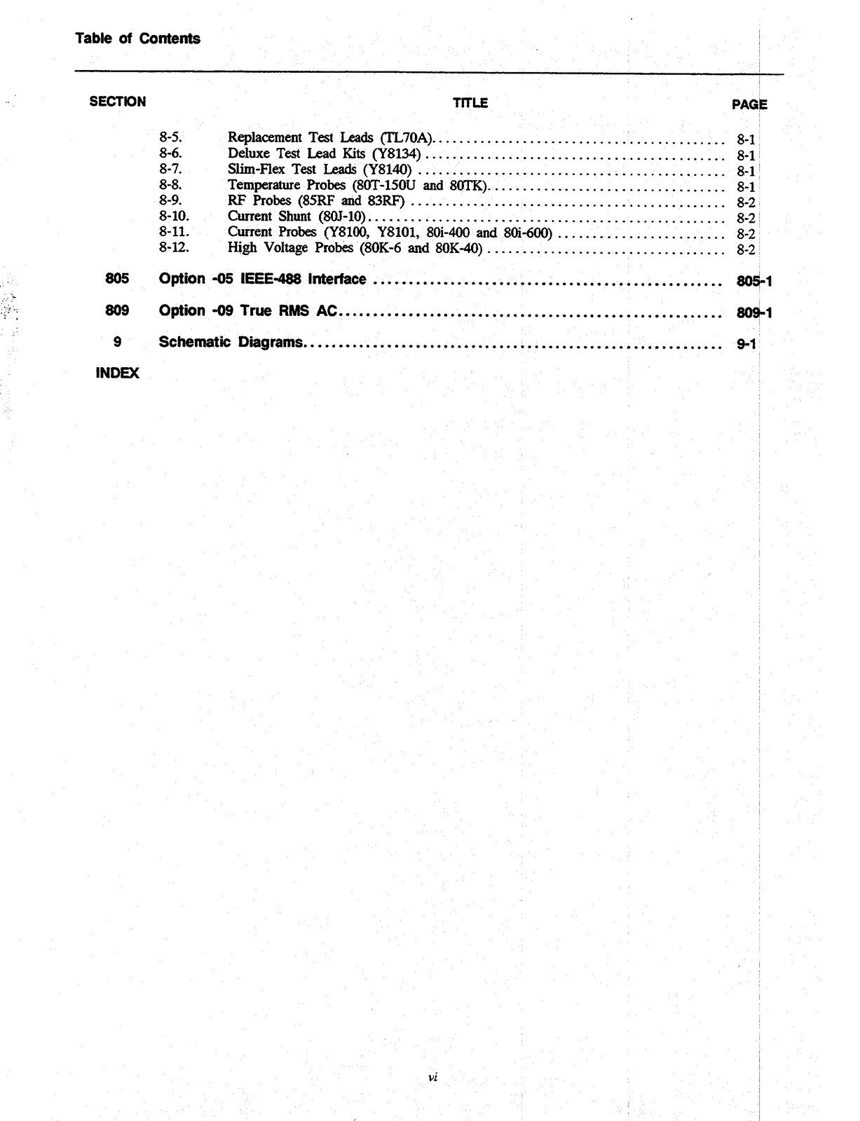 FLUKE 8840A Digital Multimeter Instruction Manual – WIRE BINDING – TOUGH JACKET