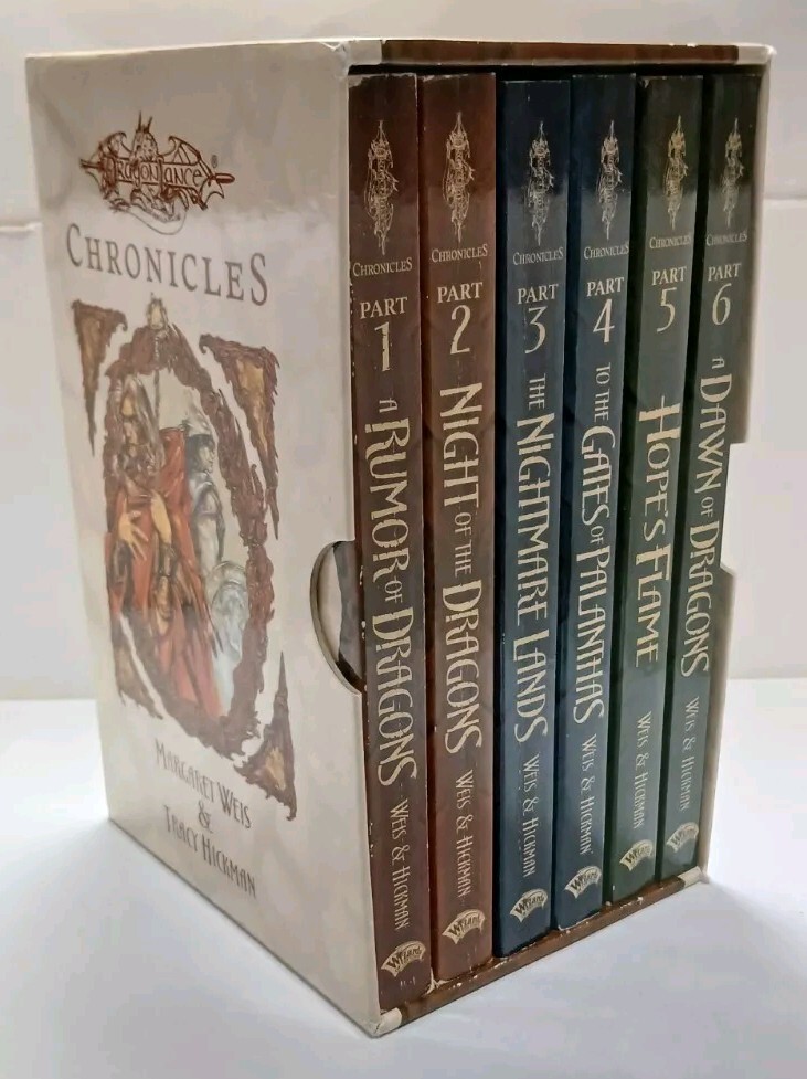 DragonLance Chronicles Part 1-6 Wizards Of The Coast Box Set YA GIFT SET