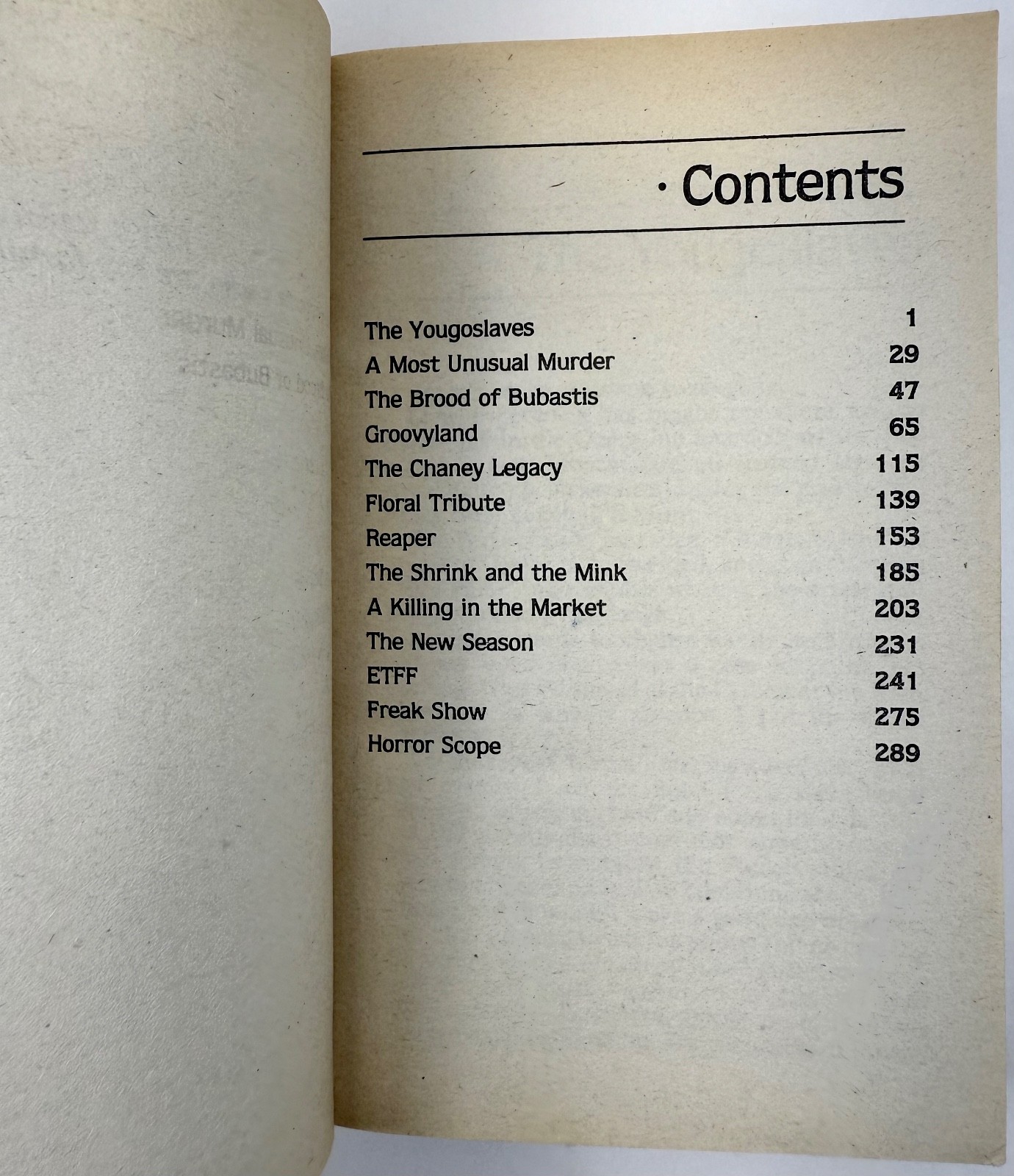 Fear and Trembling by Robert Bloch 1989 First Edition Paperback Tor