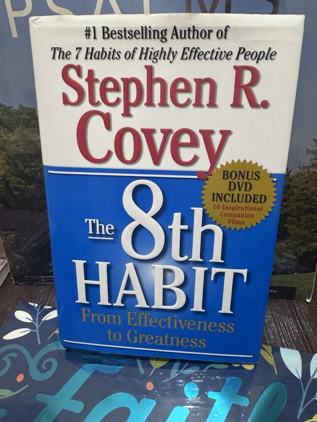 Stephen R. Covey The 8th Habit: From Effectiveness to Greatness Hardcover + DVD