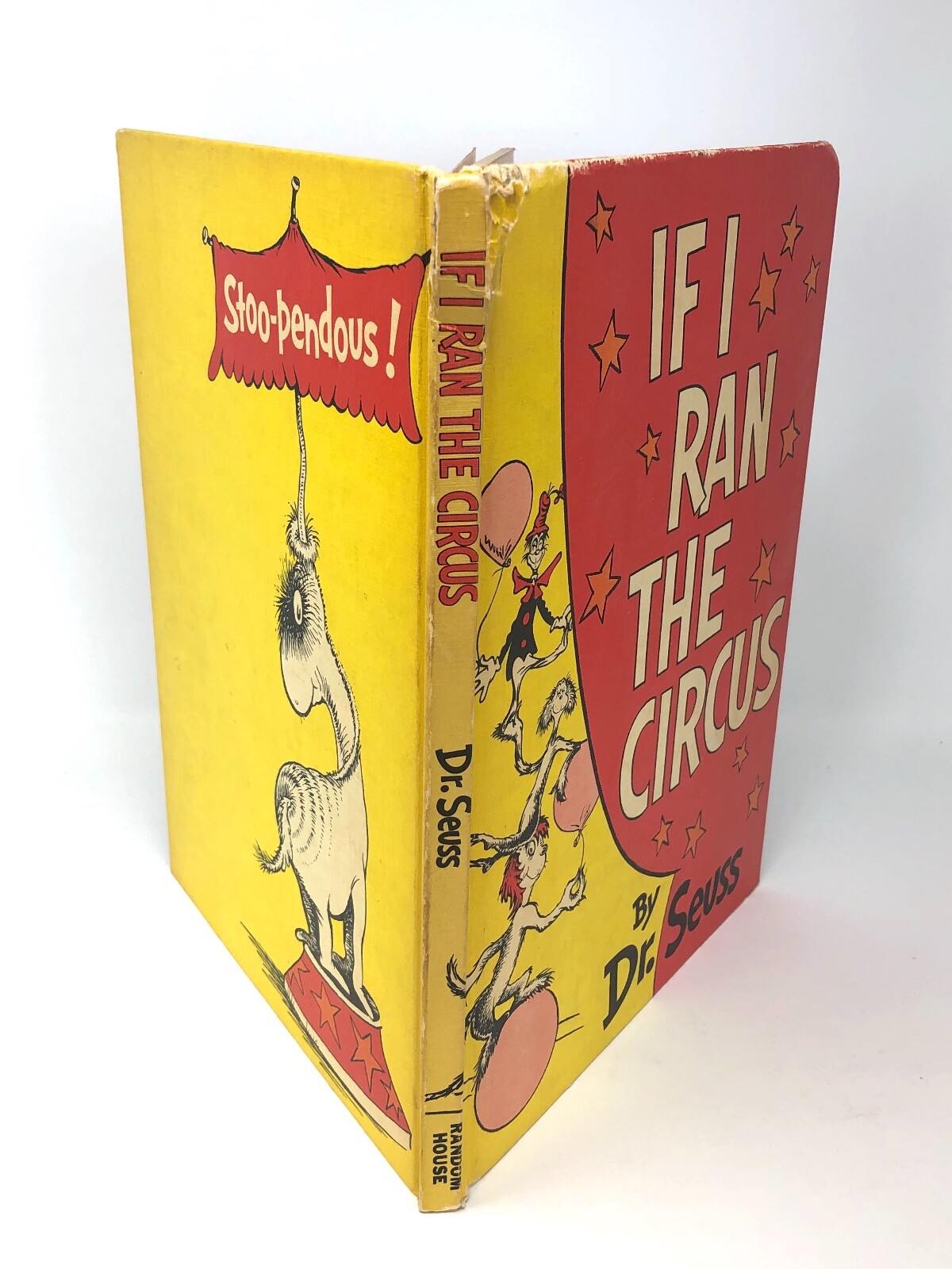 If I Ran The Circus Dr Seuss – Vintage 1956 8.25″ x 11.25″ HC book club edition