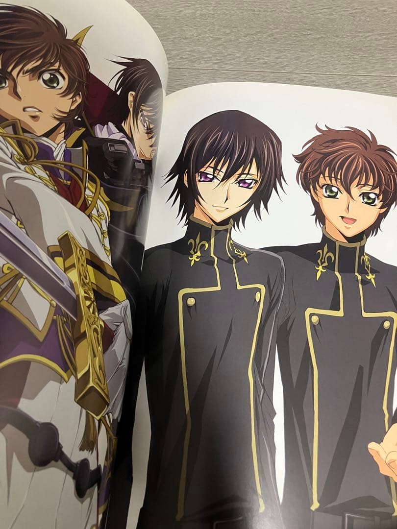 Code Geass Lelouch Illustration Rebels First Edition Art Book Rare Used