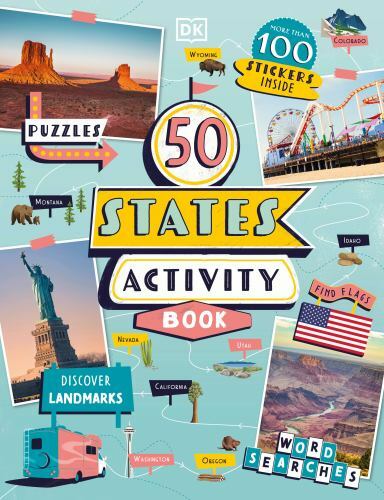 50 States Activity Book by