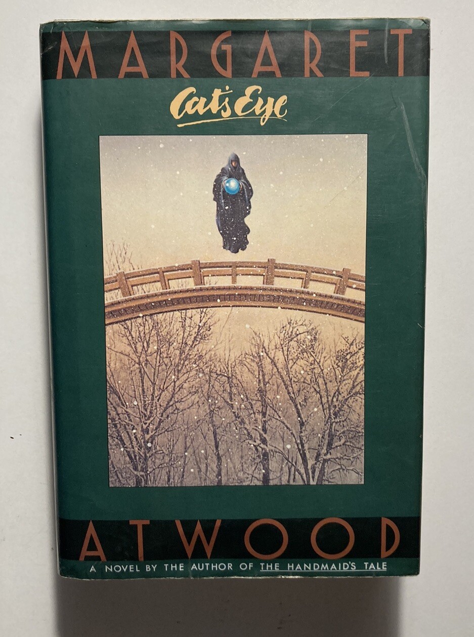 “Cat’s Eye” MARGARET ATWOOD 1st edition 1st print 1989 HARDCOVER Doubleday DJ