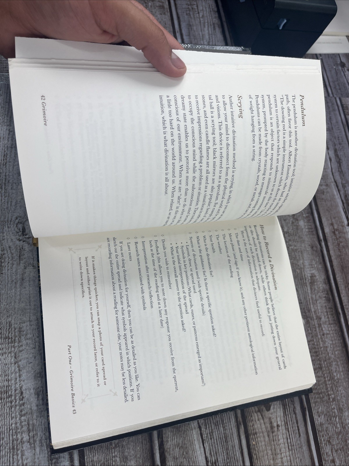 Grimoire : A Personal – & Magical – Record of Spells, Rituals, & Divinations