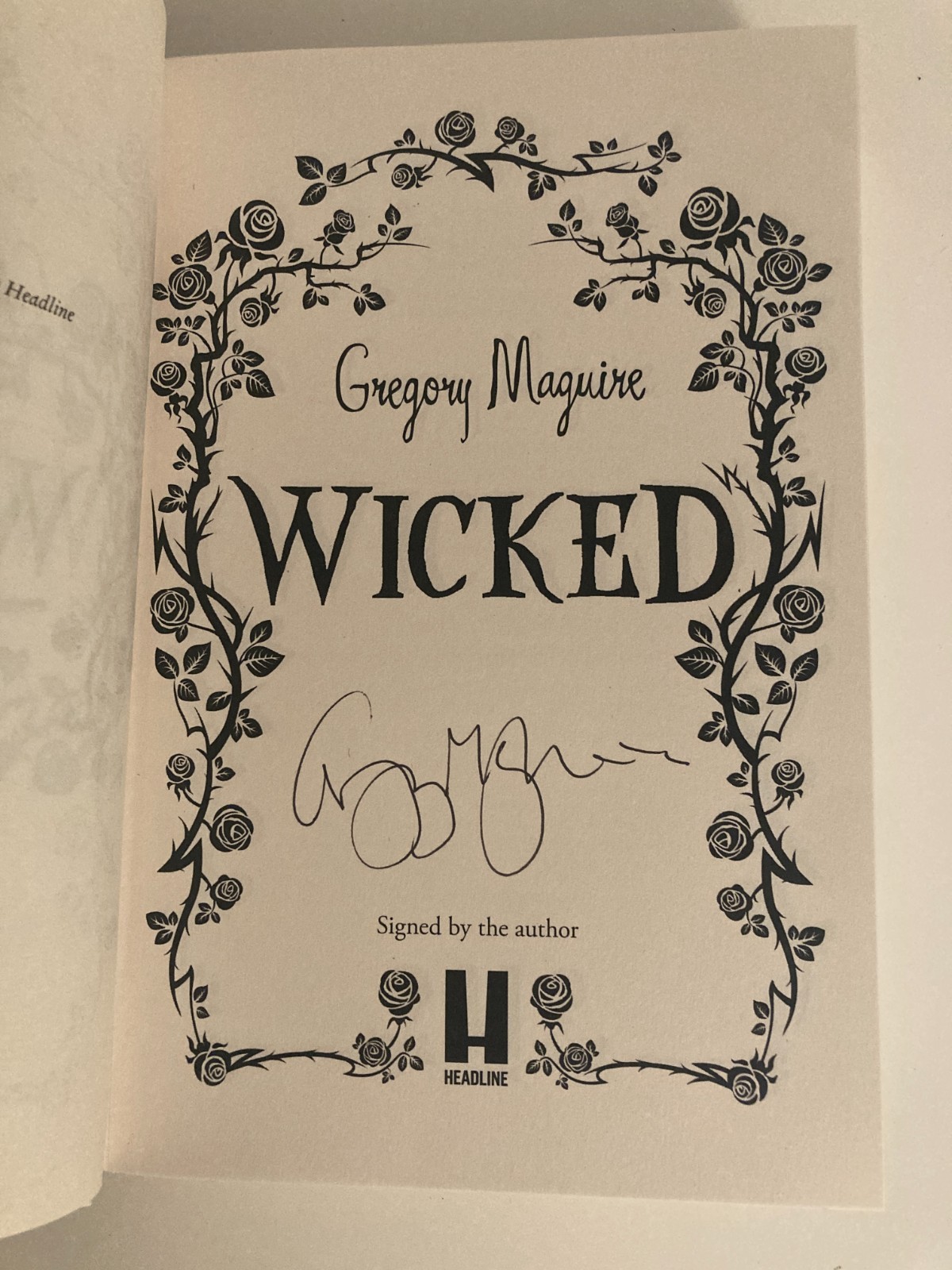 Wicked: 30th Anniversary Edition by Gregory Maguire (2025, HC) SIGNED 1st Thus