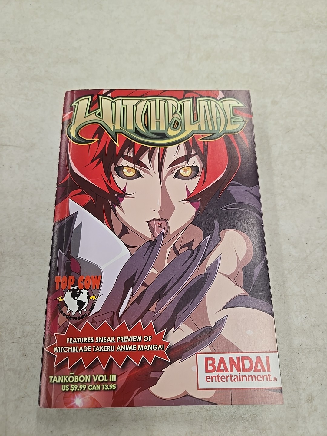Witchblade Tankobon Vol 3 Bandai – LIKE NEW