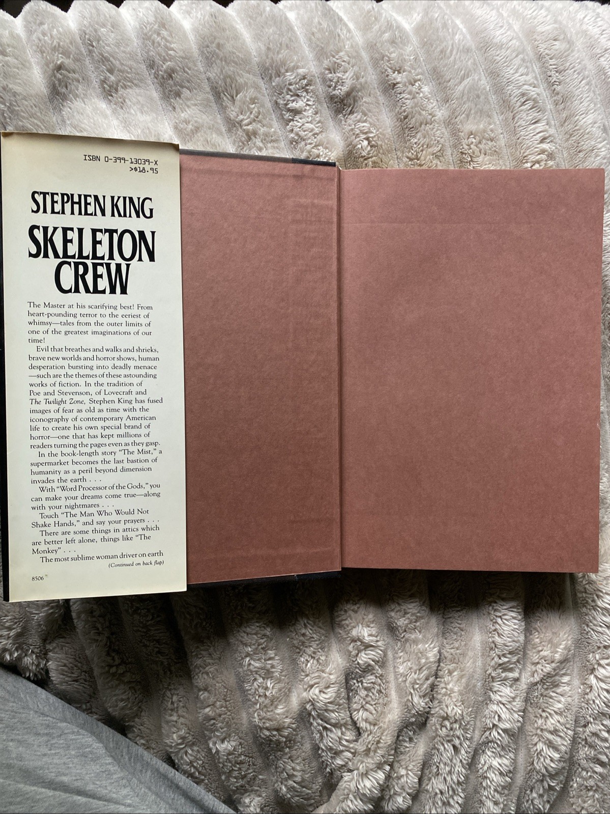 Skeleton Crew by Stephen King 1985 Hardcover First Edition 1st Printing