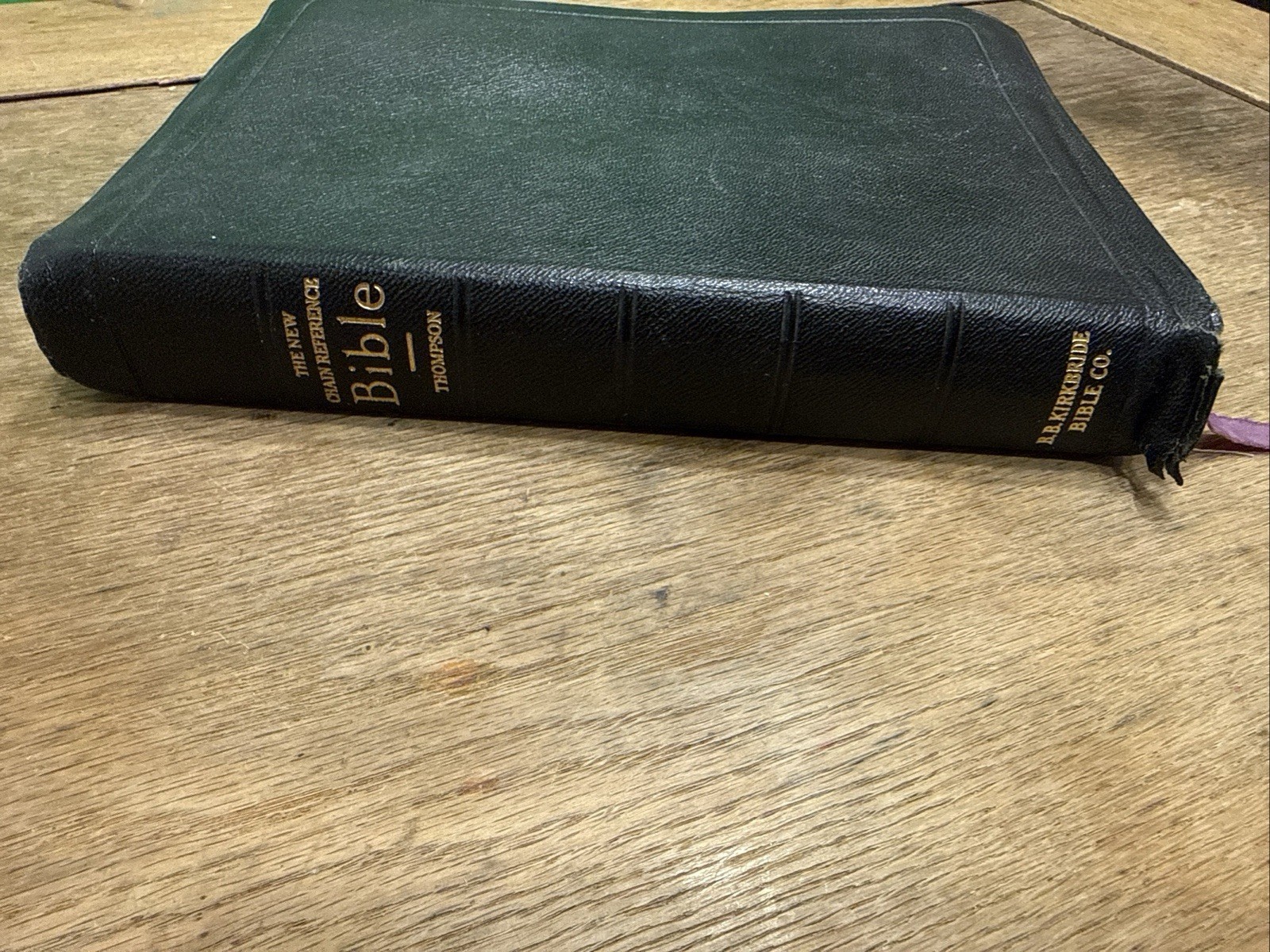 The New Chain Reference Bible Thompson 4th Improved Edition 1964 Kirkbride 51st