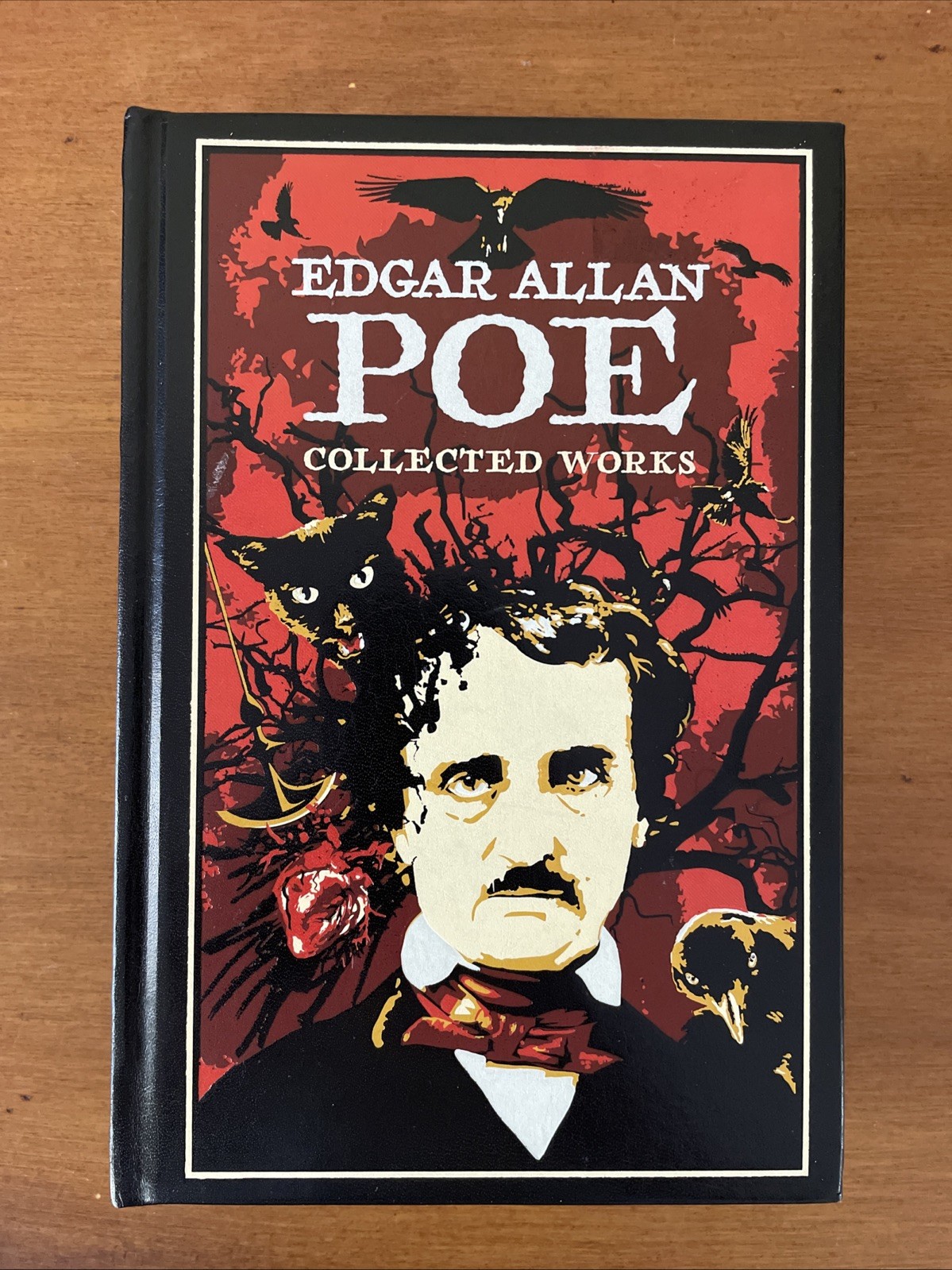 Edgar Allan Poe: Collected Works (Leather-bound Classics)