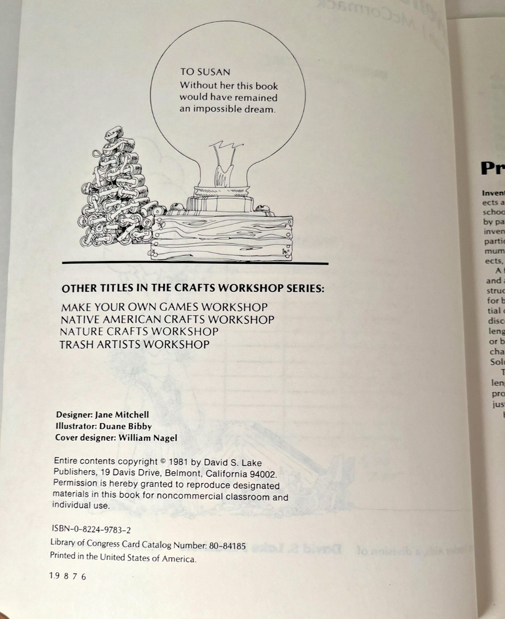 Inventors Workshop by Alan J. MacCormack 0822497832 1988 Acceptable Lake Publish