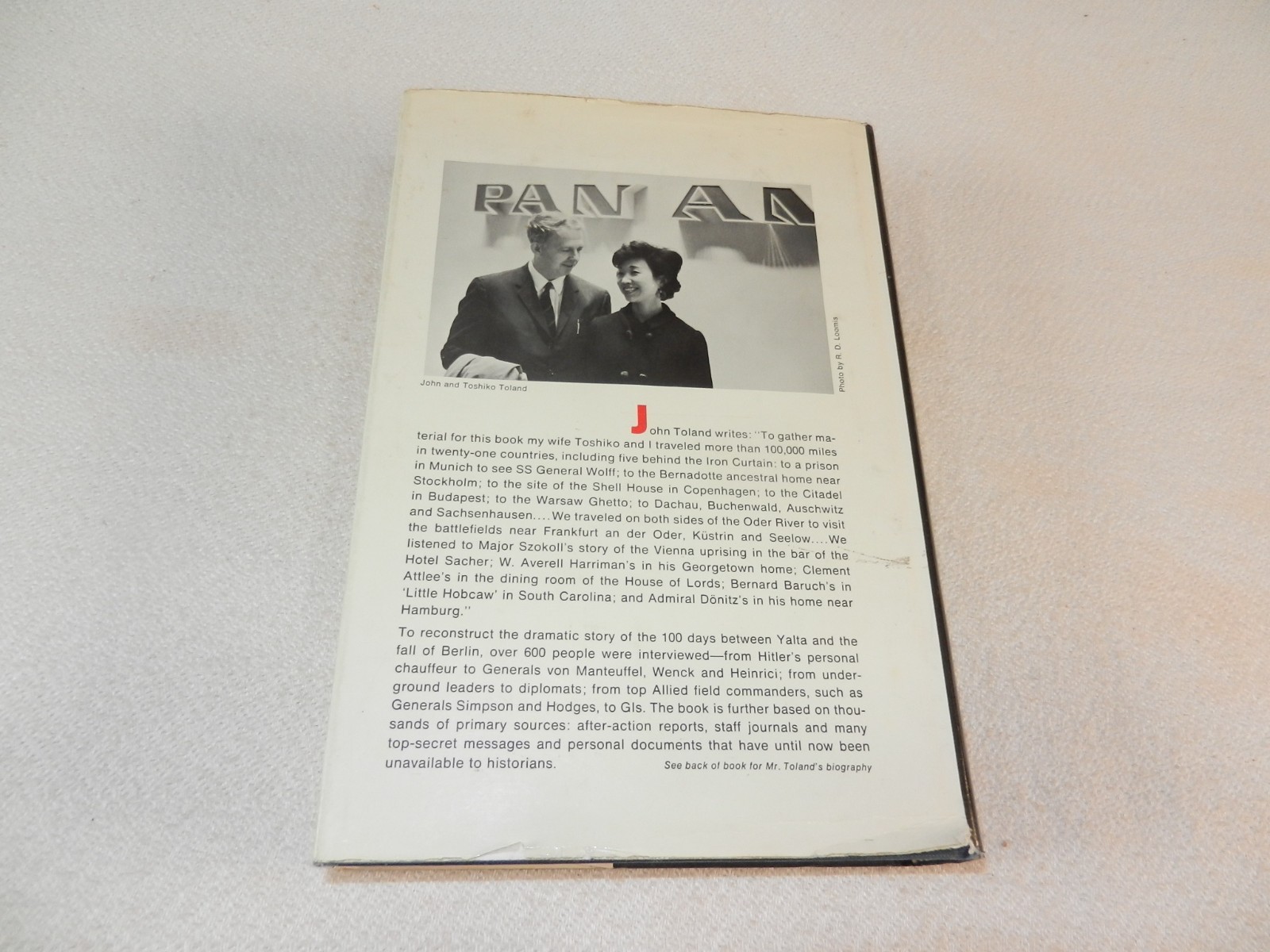 WW II Final days on all fronts in Europe “THE LAST 100 DAYS” by John Toland
