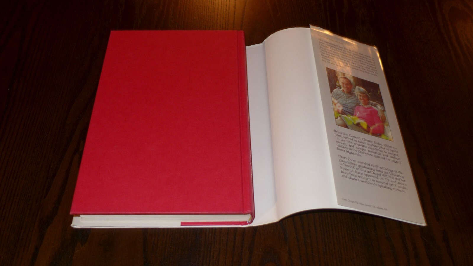 Moonwalker by Charlie & Dotty Duke – Astronaut – Hardcover – Signed by Author