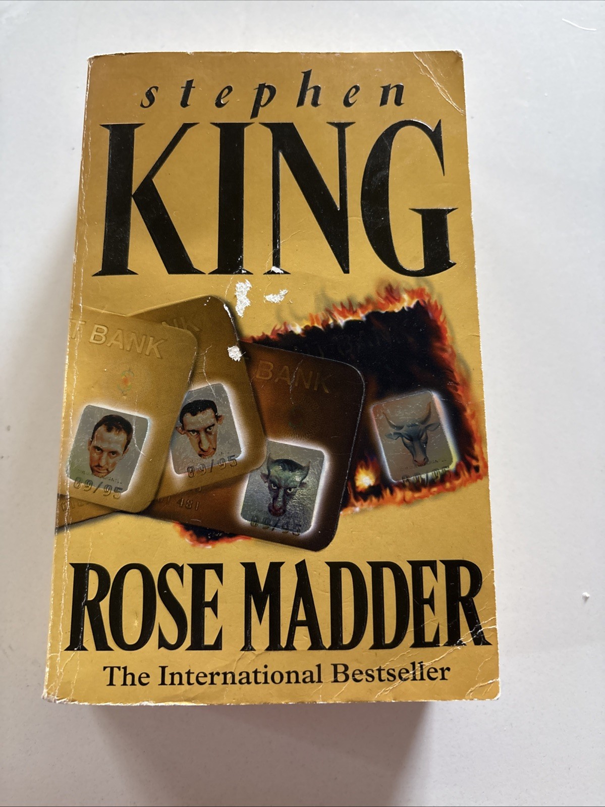 Stephen King Rose Madder PB Hodder & Stoughton 1996 Early Export 1st Edition