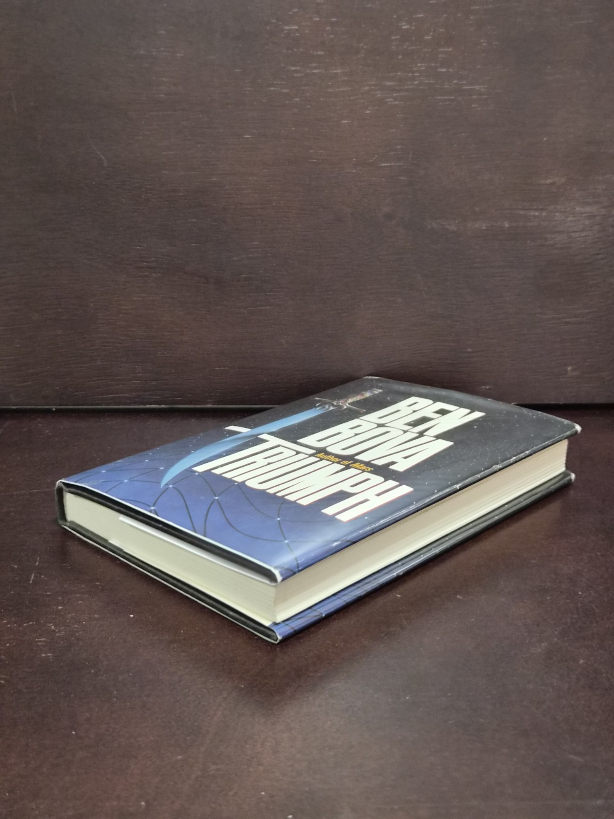 ​​Ben Bova TRIUMPH 1993 SIGNED 1st Ed 1st Print HCDJ LN Alternate History WWII