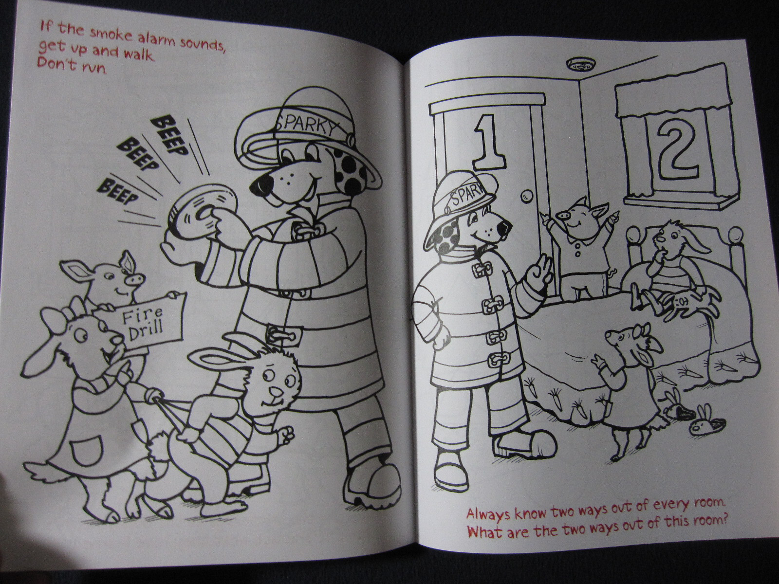 Sparky’s Coloring Book Fire Safety [NFPA Kids]