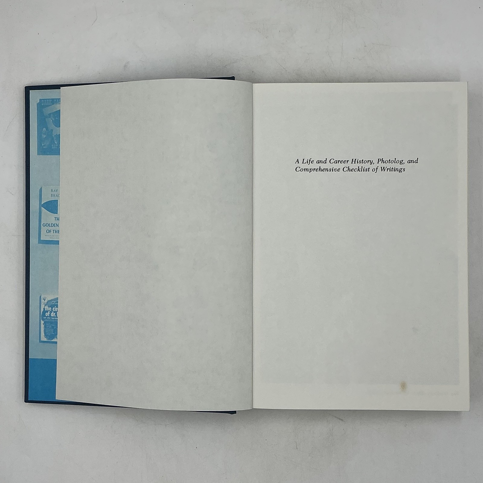Vintage The Ray Bradbury Companion William F. Nolan Gale Blue HC Slipcase USA