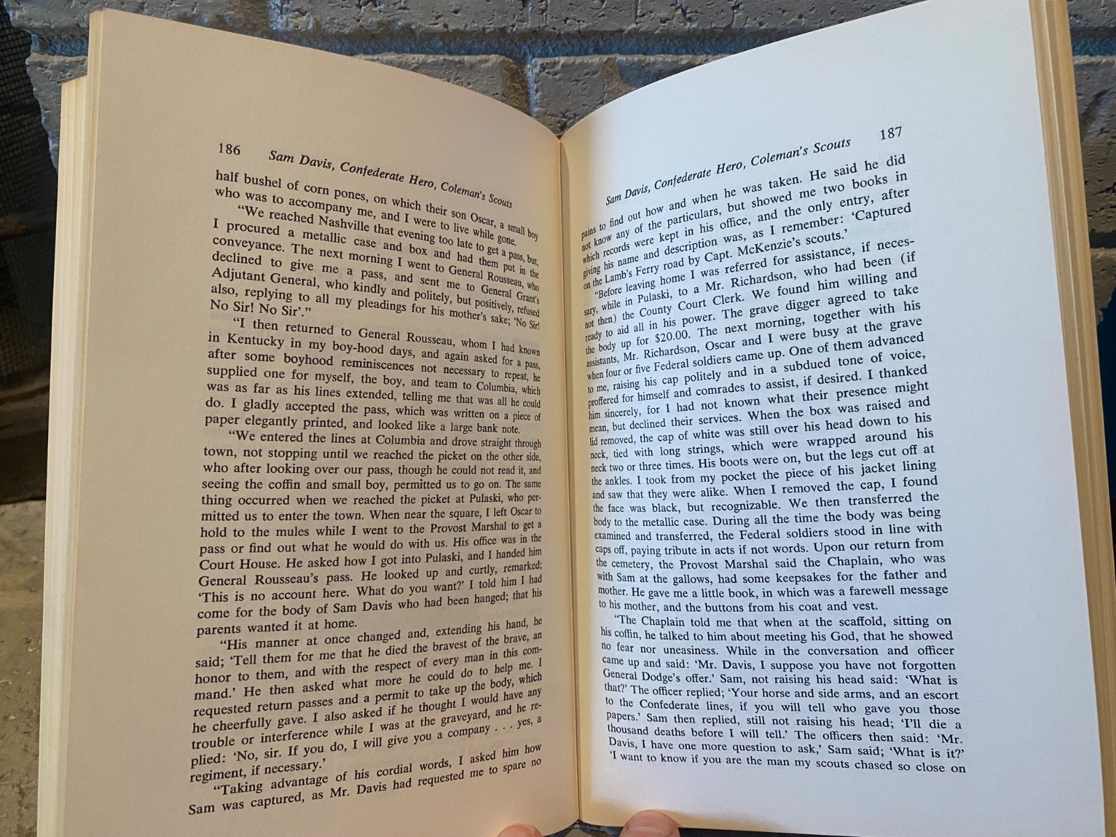 Sam Davis Colemans Scouts by Edythe Johns Rucker Whitley