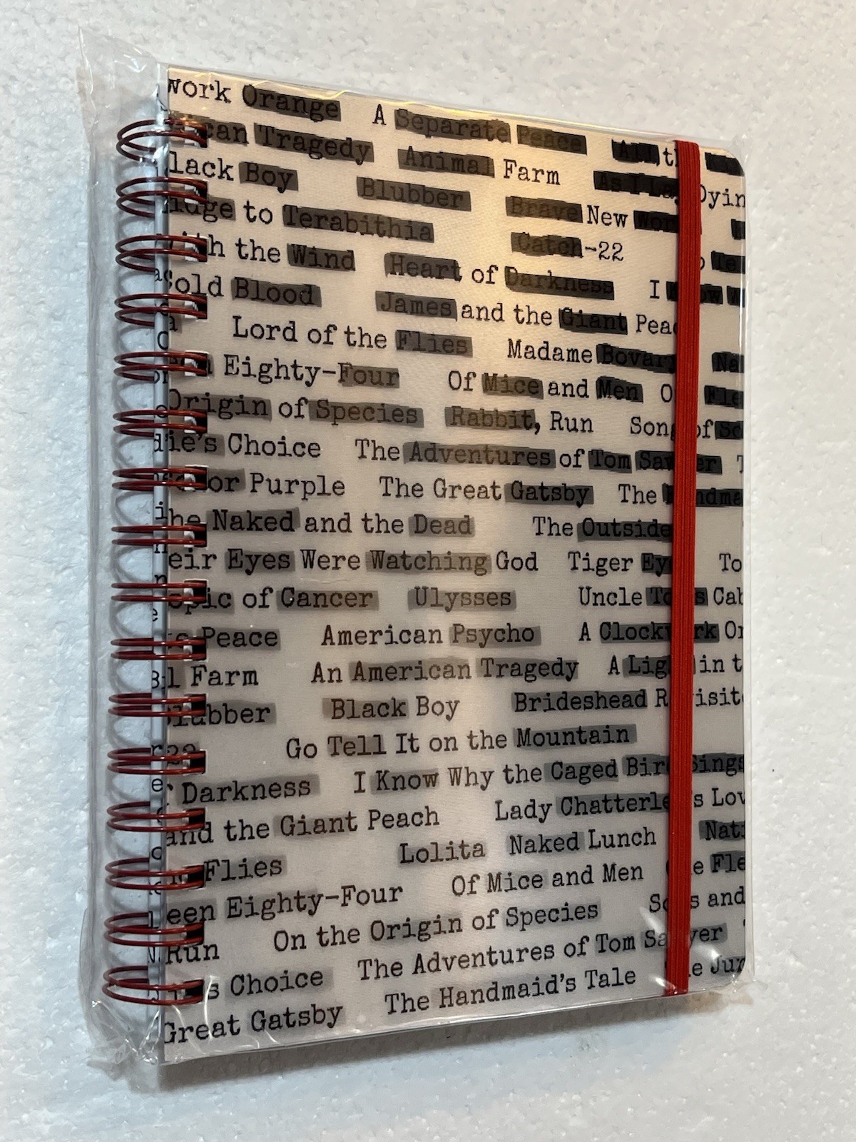 New 2020 Banned Books Spiral Notebook with Lenticular Cover 192 Lined Pages
