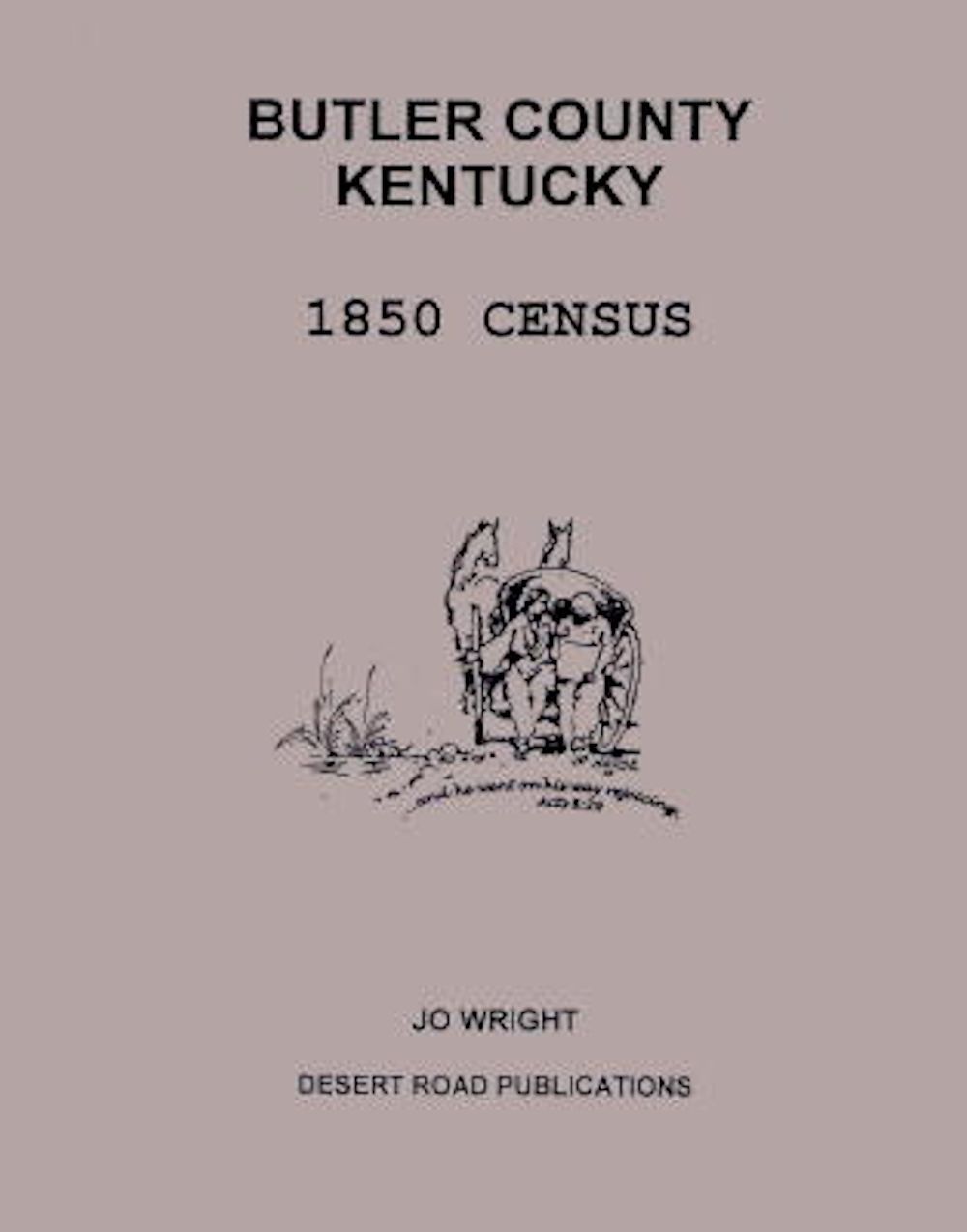 Butler County KY 1850 Census on CD plus Additional Info on Marriages, etc.