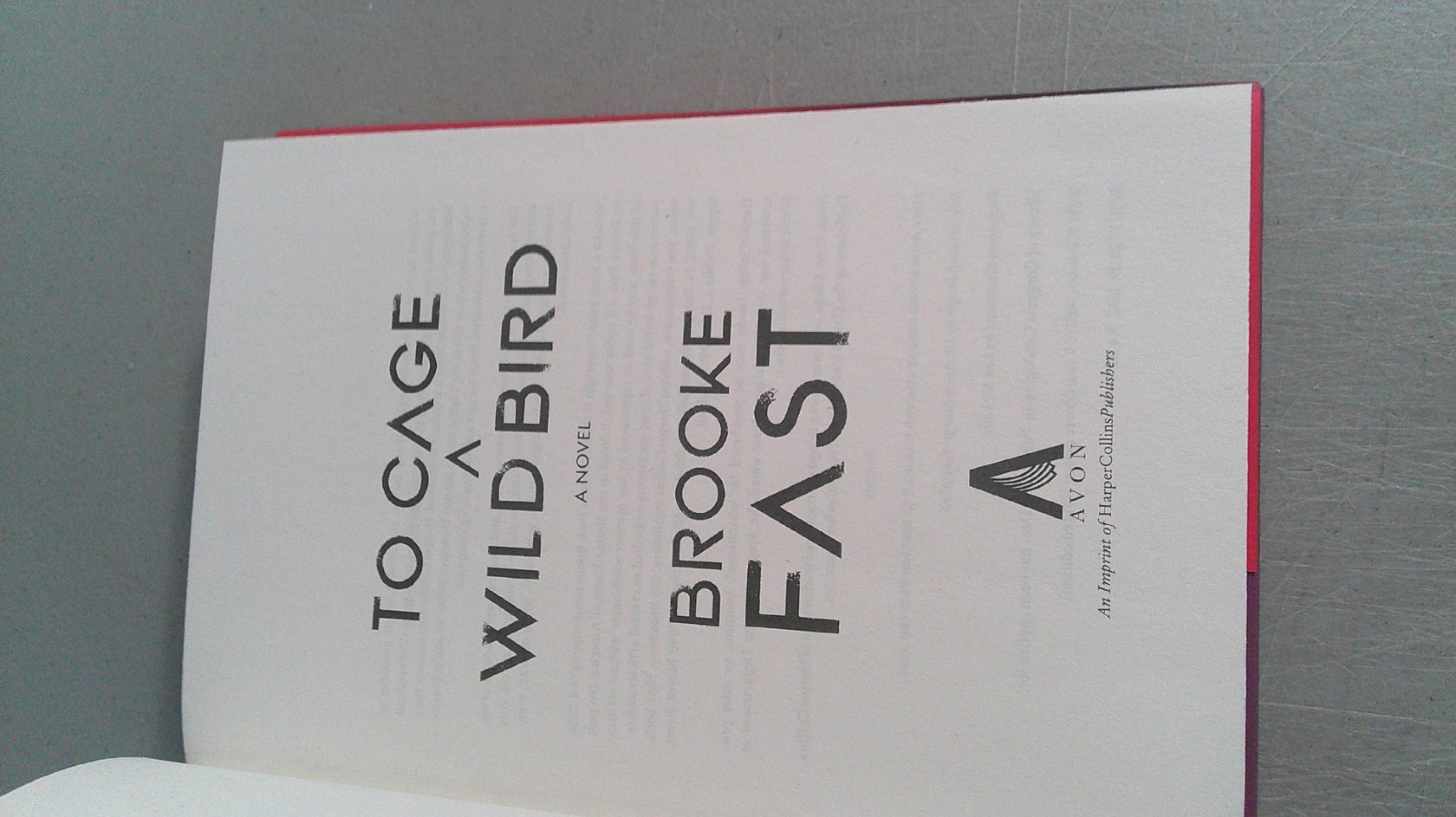 To Cage A Wild Bird 2025 HC Deluxe Limited Edition by Brooke Fast