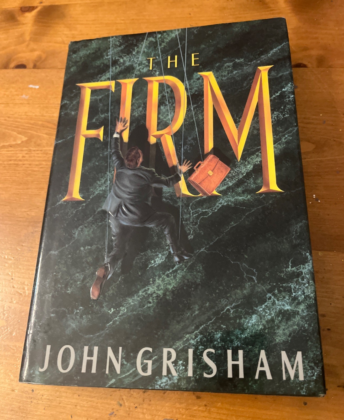 The Firm by John Grisham March 1991 HC DJ 1st Edition 3rd Printing . VG+