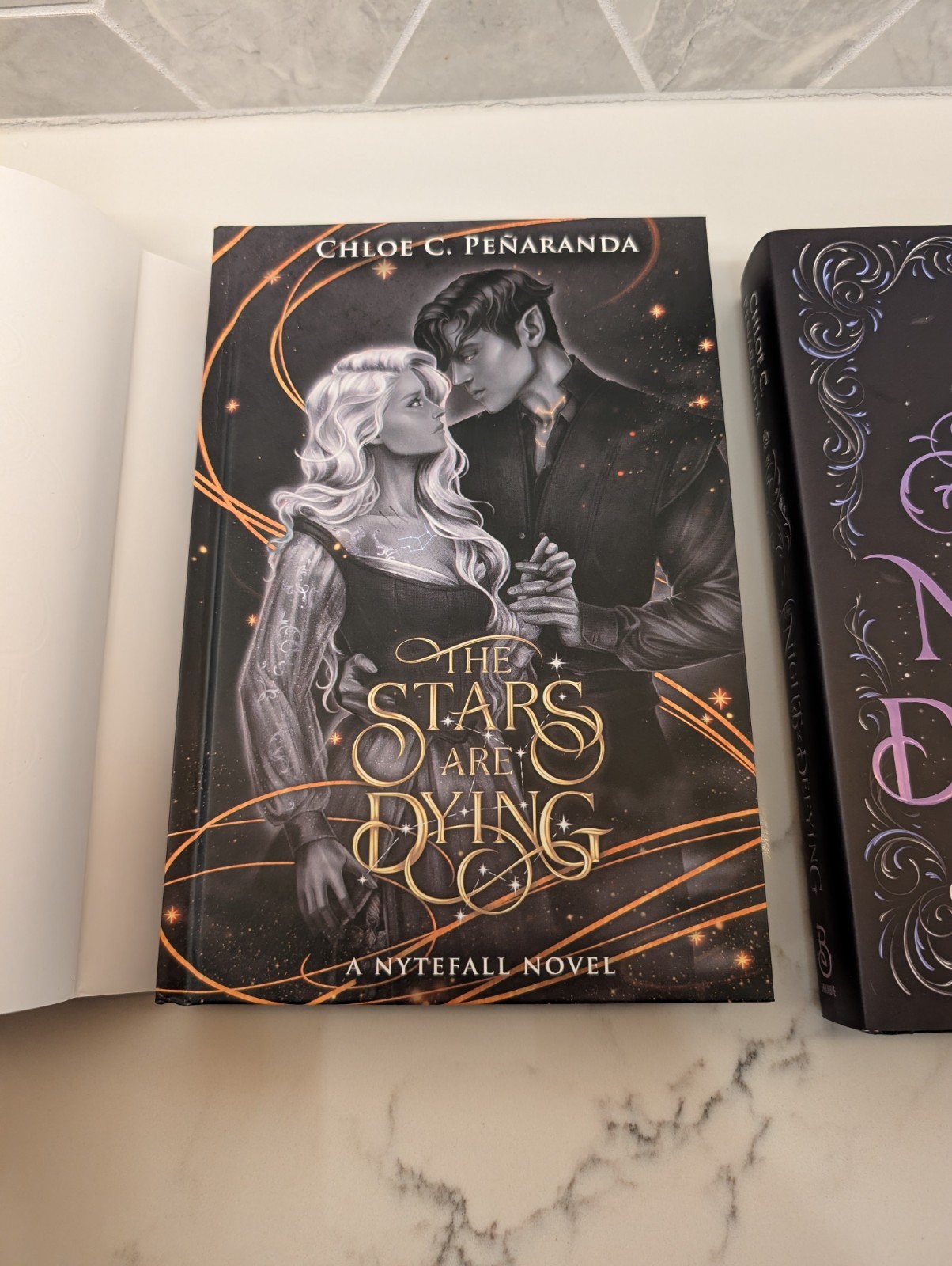 Chloe C. Peñaranda “Nytefall Trilogy” Sprayed Edges 1st Printing -LIKE NEW
