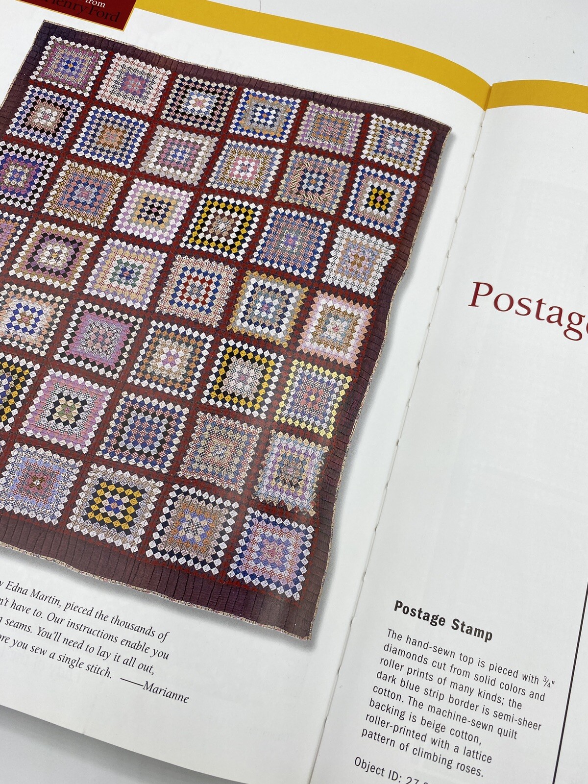 QUILTS From The Henry Ford Fons Porter Hardback Excellent! American Quilting