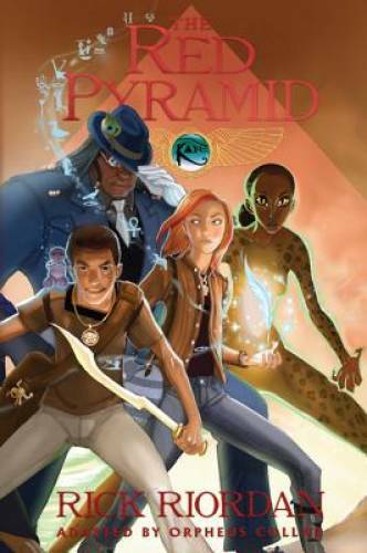 The Red Pyramid: The Graphic Novel (Kane Chronicles) – Paperback – GOOD