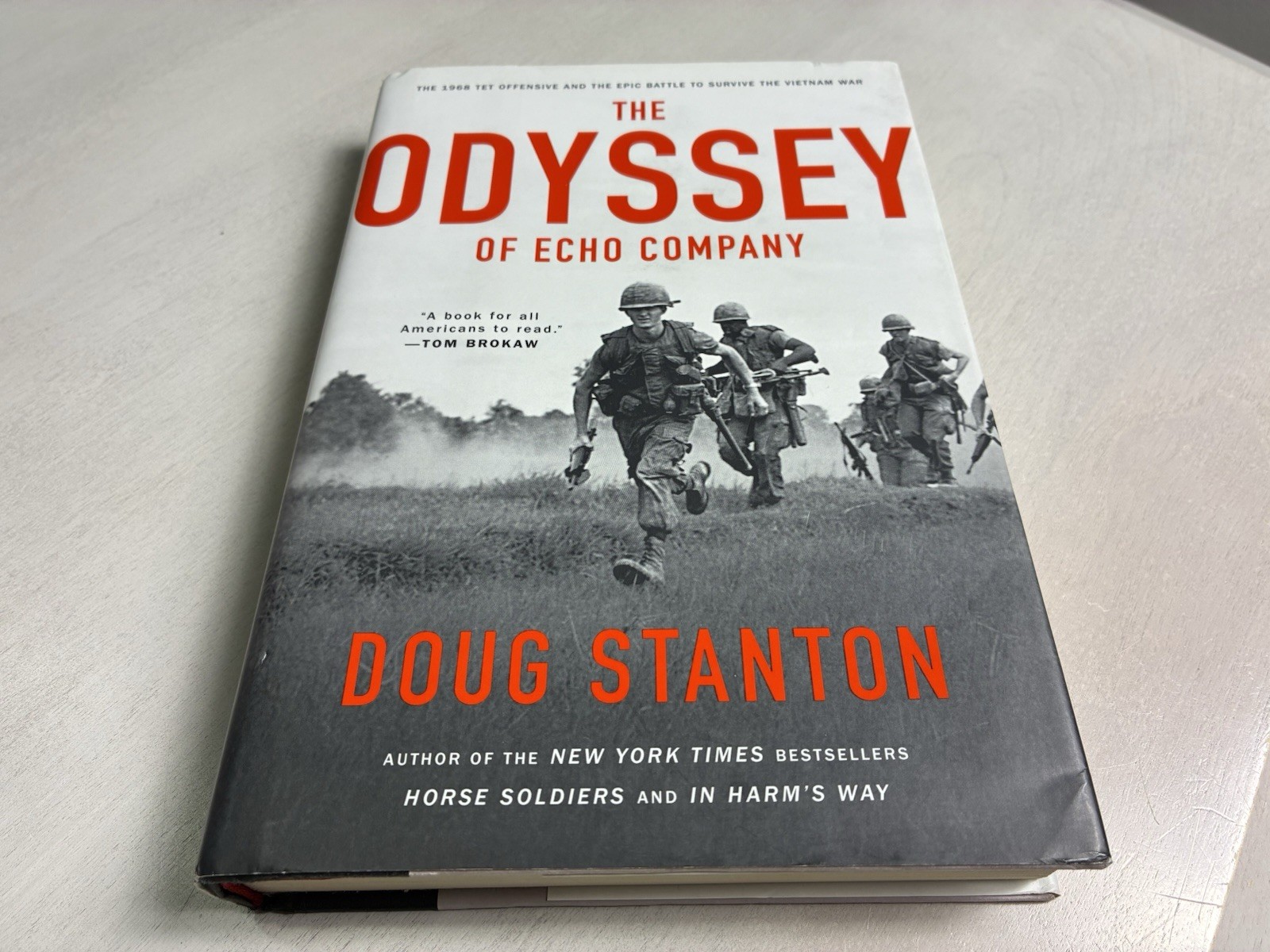 The Odyssey of Echo Company (2017) by Doug Stanton – First Ed, HC/DJ – Scribner