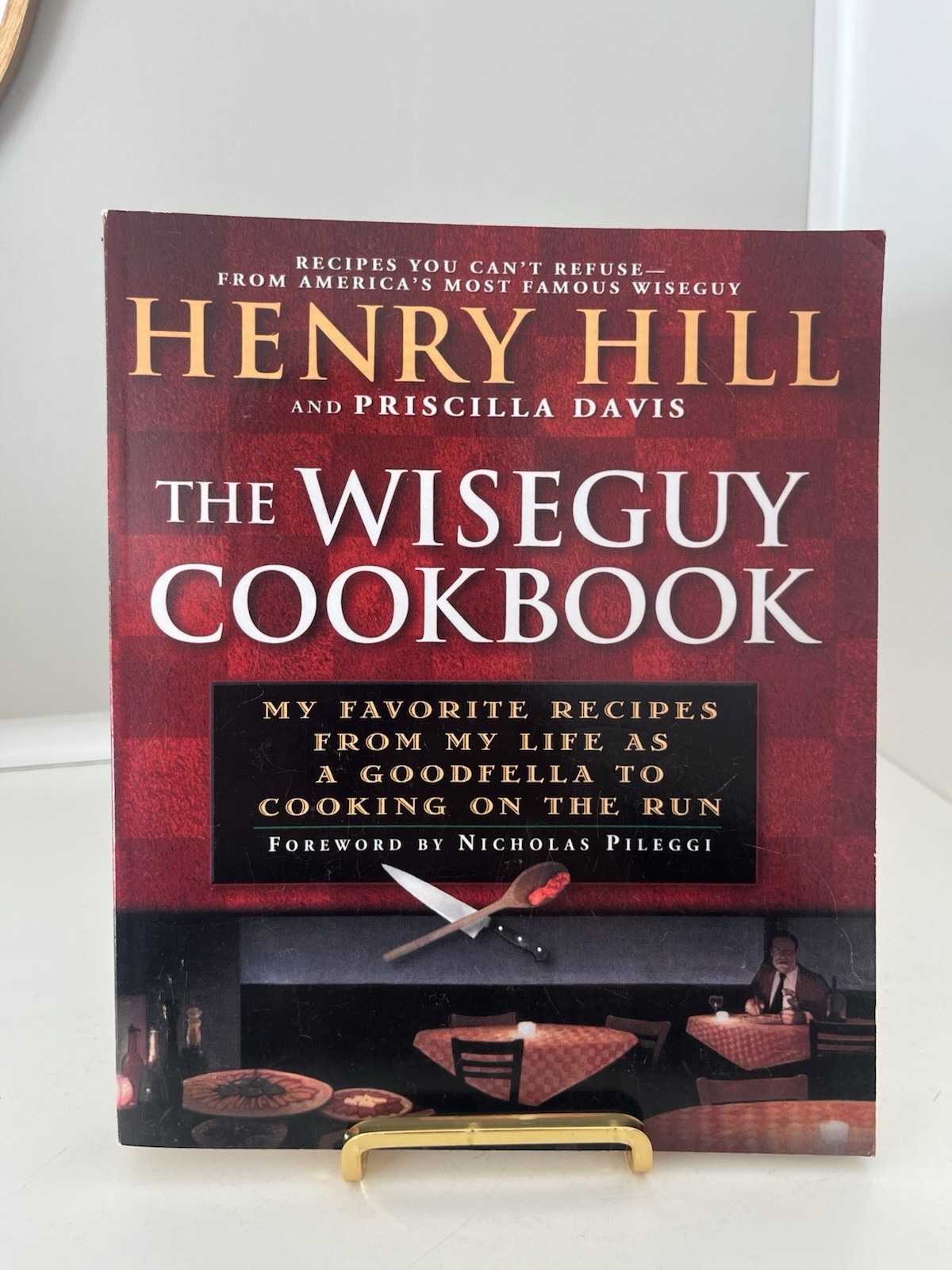The Wiseguy Cookbook by Henry Hill, New American Library Paperback Culinary Book