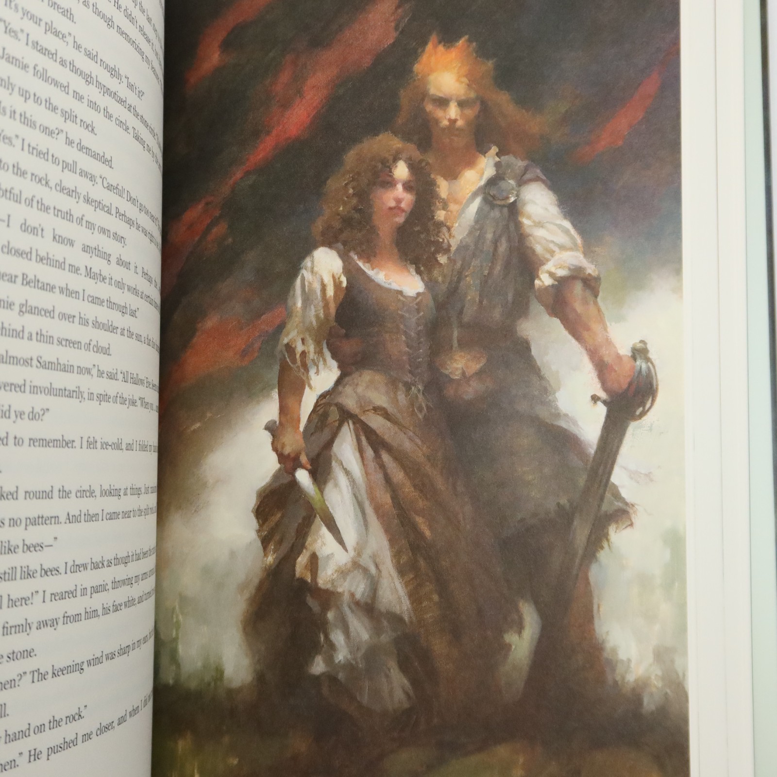 Outlander Diana Gabaldon Classic Edition SIGNED x2 Charles Young Walls Suntup