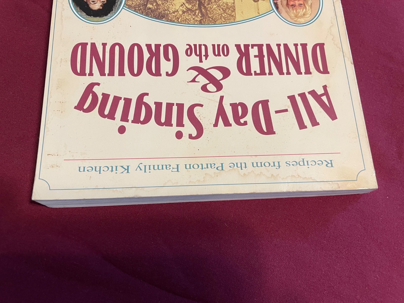 SIGNED All-Day Singing & Dinner on the Ground COOKBOOK Willadeene & Dolly Parton