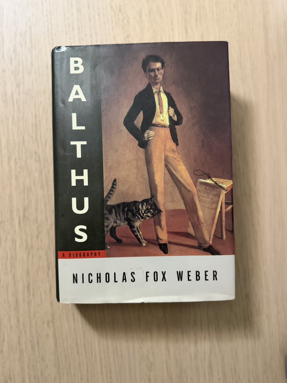 Balthus : A Biography by Nicholas Fox Weber (1999, Hardcover)