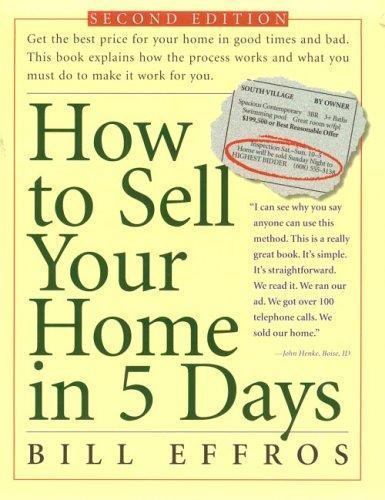 How to Sell Your Home in 5 Day – VERY GOOD