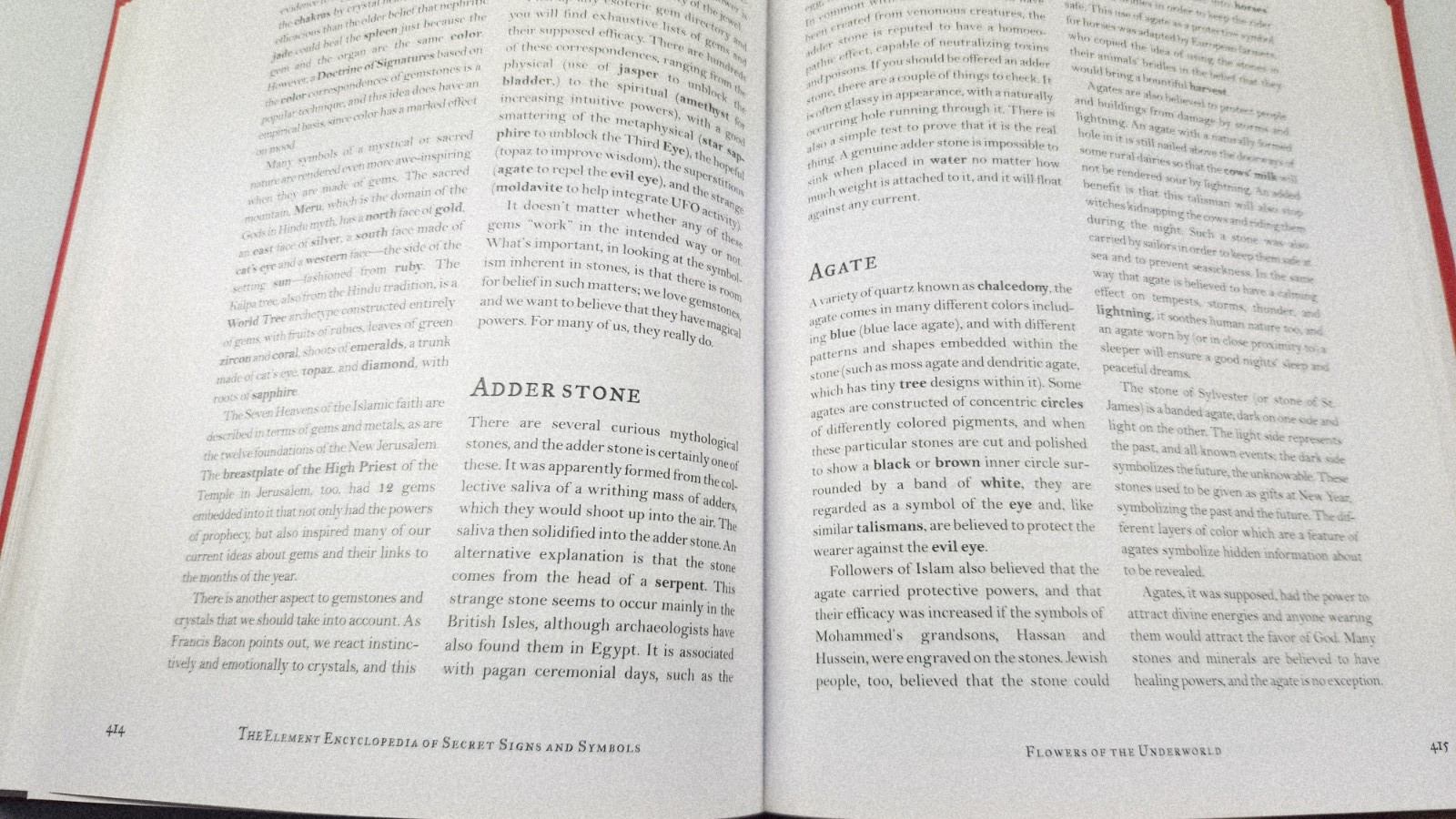 THE ELEMENT ENCYCLOPEDIA OF SECRET SIGNS AND SYMBOLS By Adele Nozedar