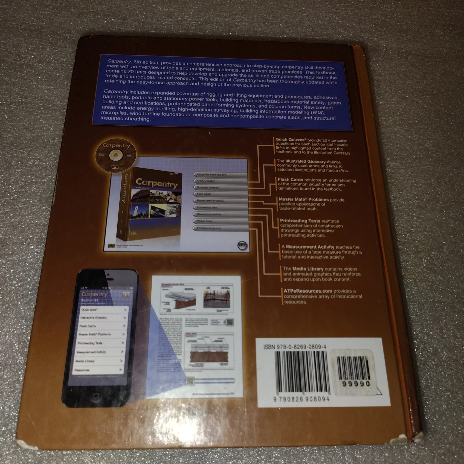 Carpentry Leonard Koel 2013 Sixth Edition Interactive DVD American Technical